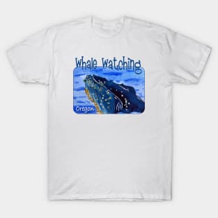 Whale Watching, Oregon T-Shirt